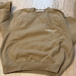 Fear of God Essentials Tan Sweater